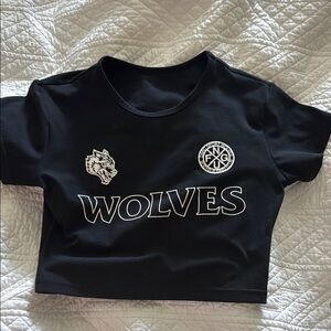 Darc Sport Black Womens Crop Top